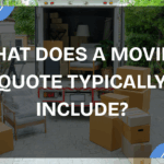 Services included in moving quote Calgary: loading boxes on truck