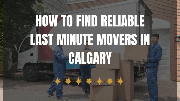 How to Find Reliable Last Minute Movers Calgary